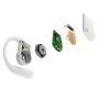 Cleer - ARC 6 Music Pro Open-Ear True Wireless Bluetooth Earphones (Black / White)