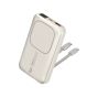 [3C Certified with QR Code] EGO - MagAlly2 @10000mAh Built in Cable Powerbank [Multi-Color]