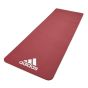 Adidas - 健身墊 - 7mm - 紅色