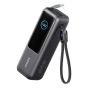 [3C CCC 認證] Anker - 25,000mAh 100W PD 智能顯屏行動電源 A1695 [黑色/銀色]