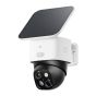 Eufy - Security SOLOCAM S340 Wireless Outdoor Camera Dual Lens and Solar Panel ANKER_T81703W1
