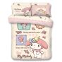 UJI Bedding - 1900 針瀛竹卡通床品套裝 - My Melody (多款呎碼) BCS-MM2601-MO