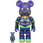  Be@rbrick - Evangelion Eva01 (New Paint Ver.) 400% & 100%