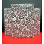 Be@rbrick- Keith Haring #8  400% & 100% 