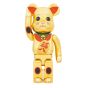 Be@rbrick - Maneki Neko Fukuiri 1000%Gold Plated CR-Bear-ManekiN1000