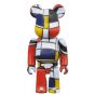 Be@rbrick -  Piet mondrian 400% & 100% 