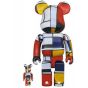 Be@rbrick -  Piet mondrian 400% & 100% 