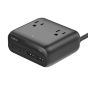 Belkin - 6 合 1 充電器 70W｜2 個 USB C ｜2 個 USB A ｜2 位插座 CR-BEL_SRZ001MY1.5M