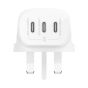 Belkin - BoostCharge PPS 67W 3 連接埠 USB-C 家用充電器