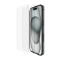 Belkin ScreenForce™ TemperedGlass 鋼化玻璃螢幕保護貼 (iPhone 15 系列 , 2片裝) - 4 種款式 (Belkin-15-2Packs) [預計送貨時間: 7-10工作天]