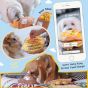 B' IN SELECT - Woof² | 雞蛋仔/格仔餅二合一藏食寵物毛絨玩具 (電子換領券)
