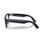 Meta Ray-Ban - Wayfarer (Gen 2) 智能眼鏡 亮面宇宙藍 透明至藍寶石變色鏡片 (標準) 高鼻樑架 [平行進口] RW4012-6628MF50 | CKA36114