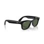 Meta Ray-Ban - Wayfarer (Gen 2) 智能眼鏡 亮面黑色 G-15綠色鏡片 (大) 高鼻樑架 [平行進口] RW4012-601/7153 l CKA36119 CR-CKA36119
