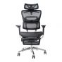 COFO - Chair Premium日本人體工學電腦椅(黑色/灰白色)