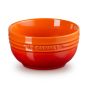 Le Creuset Manila 陶瓷飯碗 330ml (Flame) CR-60168330900014