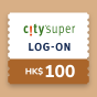 [Internal] city'super HKD 100 Shopping Voucher INT-CITYS-P-100