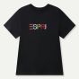(電子換領券) Esprit 彩色刺繡 Logo T 恤 (深灰色