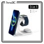 inno3C - inno3C - i-MC3 3 in 1 Magdock 無線充電座 (黑色/白色)