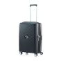 American Tourister - SQUASEM 行李箱 (55/66/75厘米) 可擴充 TSA (黑色/珊瑚色/霓虹黃色/白色)