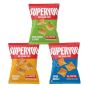 [電子換領券] SuperYou - [3味試晒] 多穀物高蛋白質脆片 - 芝士番茄味 + 酸奶油洋蔥味 + 印度香辣味 各一包 CR-SY-CHIP-MIX-3B
