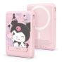 GARMMA - Sanrio 磁吸帶線五合一行動電源 10000mAh [Kuromi] CR_5IN1-KU_ALL