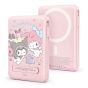 GARMMA - Sanrio 磁吸帶線五合一行動電源 10000mAh [Kuromi / My Melody] CR_5IN1-KU_ME_ALL