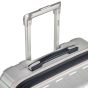 Delsey - TITANIUM 54CM/21.25 INCH 4 WHEELS EXPANDABLE CABIN TROLLEY CASE - SILVER