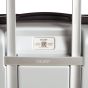 Delsey - TITANIUM 54CM/21.25 INCH 4 WHEELS EXPANDABLE CABIN TROLLEY CASE - SILVER