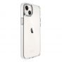 DIREACH iPhone 14 Plus 混合料手機保護殼 (白邊 + 透明)