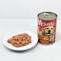 Mckelly - 牛肉味濕糧狗罐頭 400g x 4罐