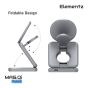 Elementz - MQ-Fold 3 Mag Qi Fold 3合1磁吸式無線充電座 Qi2 25W