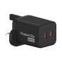 Elementz - PowerGo Mi45 45W GaN迷你USB充電器 (PD-Mi45) [黑色/白色] ELE_PD_Mi45_ALL