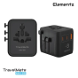Elementz - TravelMate Mini 25W Travel Adapter PT-M25