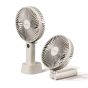 Lumena - FAN PRO MAX Handy Fan (Cream White/Dark Gray/Dusty Green)