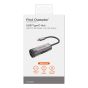 First Champion - USB-C 集線器 - 4合1 with USB-A & Card Reader, TCH-42U3CR 灰色