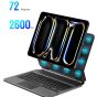 WIWU Magic Keyboard 磁吸無線鍵盤 MK003 for iPad Pro 13" 2024 (biz-iPRO132024 / 6976975615096) [預計送貨時間: 7-10工作天]
