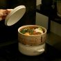 日本富士琺瑯 | SEIRO 蒸煮系列 雙耳琺瑯鍋連蓋及竹籠 18cm (多款顏色)