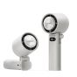 Lumena - FAN JET ULTRA FOLD Handheld Fan (Ash White/Misty Green)