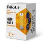 FORA -福爾 6 膽固醇試紙 10張 x 1盒 (需配合FORA -6六合一藍牙血糖機使用)(新舊包裝隨機發放) | 膽固醇 | 膽固醇試紙 FORA-00006