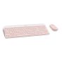 Logitech - MK470 超薄無線鍵盤滑鼠組合(美式英文) - 玫瑰粉