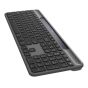 Logitech - Slim Solar+ 光能無線鍵盤 (石墨灰)