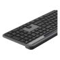 Logitech - Slim Solar+ 光能無線鍵盤 (石墨灰)