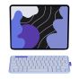 Logitech - FLIP FOLIO 磁吸式 iPad 鍵盤保護支架 (PRO & AIR 13") - 丁香紫