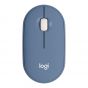 Logitech - Pebble M350 纖薄靜音無線滑鼠 (石墨灰/珍珠白/玫瑰粉/霧靄藍/薄荷綠/迷霧灰/午夜藍/星暮紫)