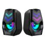 Micropack - Cupid 彩虹電競喇叭 黑色 GS-01