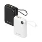 [3C CCC認証] Hedonic PD 3.0 20000mAh (77Wh) USB-C Cable 旅行充電池 (黑色/白色)