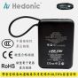 [3C CCC認証] Hedonic PD 3.0 20000mAh (77Wh) USB-C Cable 旅行充電池 (黑色/白色)