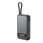 [3C 認證及可追溯二維碼] Hedonic - MagSafe 15W + PD 20W 10000mAh自帶線支架行動電源 [黑色 / 白色]