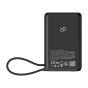 [3C 認證及可追溯二維碼] Hedonic - 半固態磁吸 USB-C 內置線支架 10000mAh 行動電源 PD 3.0 [81096]