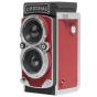 Hedonic - CHUZHAO Retro-Style Digital Camera (Red)